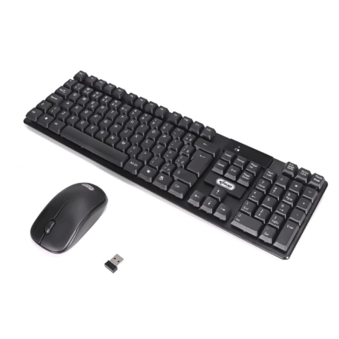 Kit teclado e mouse sem fio Knup KP-2063