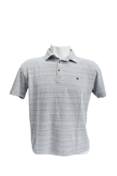 CAMISA POLO BÁSICA CINZA - VILA ROMANA