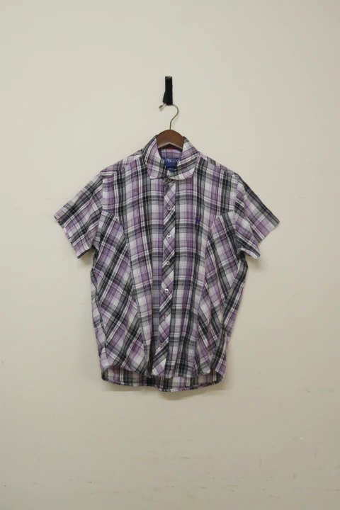 CAMISA MASCULINA XADREZ MANGA CURTA - PLAGGIO - comprar online