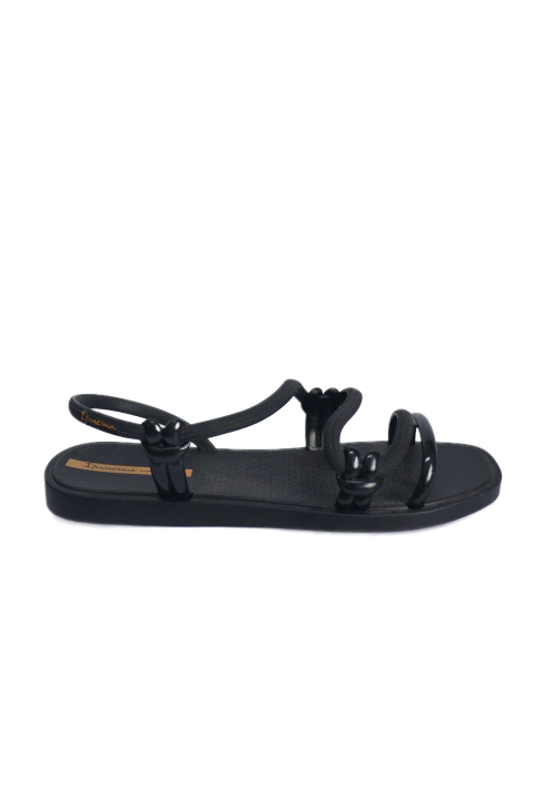 SANDÁLIA FEMININA IPANEMA SOLAR PRETA - IPANEMA