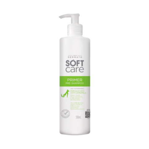Pré Shampoo Primer Soft Care 500mL Pra Cães e Gatos