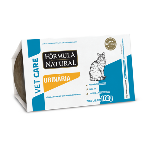 Ração Úmida Fórmula Natural Vet Care 100g Urinária Gatos