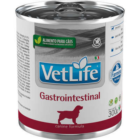 Ração Úmida Vet Life Gastrointestinal Pra Cães 300g