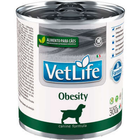 Ração Úmida Vet Life Obesity Pra Cães 300g