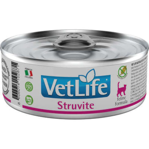 Ração Úmida Vet Life Struvite Pra Gatos 85g