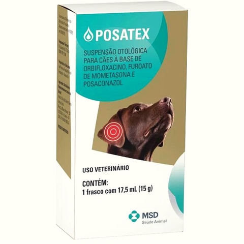 POSATEX Suspensão otológica 17,5ml- 15g