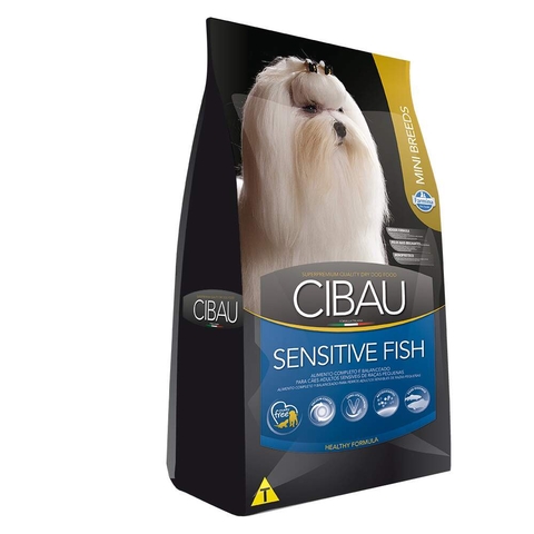 Ração Cibau Sensitive Fish,Cães Adulto Porte Mini 3kg