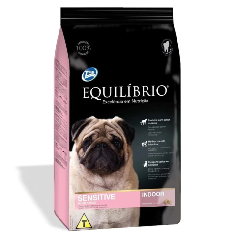 Ração Equilibrio Sensitive Small Breeds 7,5kg