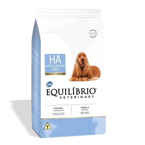 Ração Equilíbrio Veterinary Hypoallergenic para Cães 7,5kg