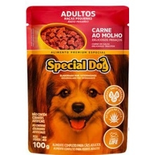 sache Ultralife Cães Adulto Porte Peq Carne ao Molho 100g