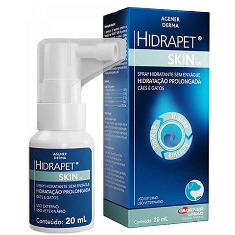 Spray Hidratante Hidrapet Skin On Para Cães E Gatos - 20Ml