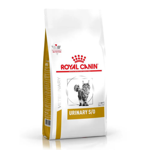 Ração Royal Canin veterinary para gatos Urinary S/O 1,5 KG