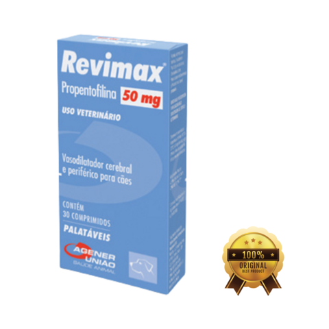 Revimax 50mg Vasodilatador Cerebral C/30 Comprimidos