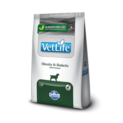Ração Vet Life Cão Obesity Diabetic 10,1kg