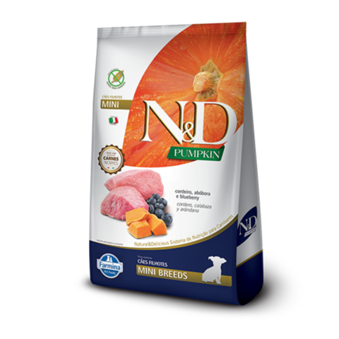 Ração N&D Pumpkin Cães Filhote Raças Pequenas 2,5 Kg