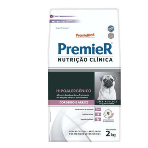 Ração Premier Nutrição Clínica Hipoalergênico 2 kg