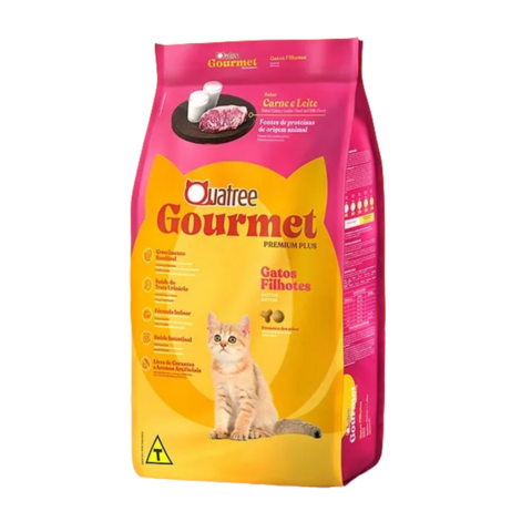 Ração Quatree Gourmet 10.1Kg Pra Gatos Filhotes