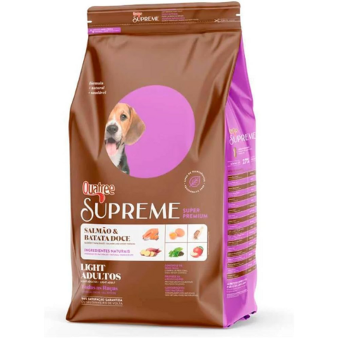 Ração Quatree Supreme Light 15Kg Pra Cães Todas as Raças