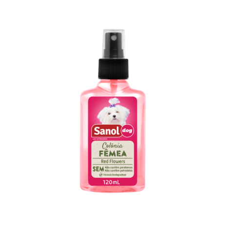 colonia sanol dog fêmea 120 ml