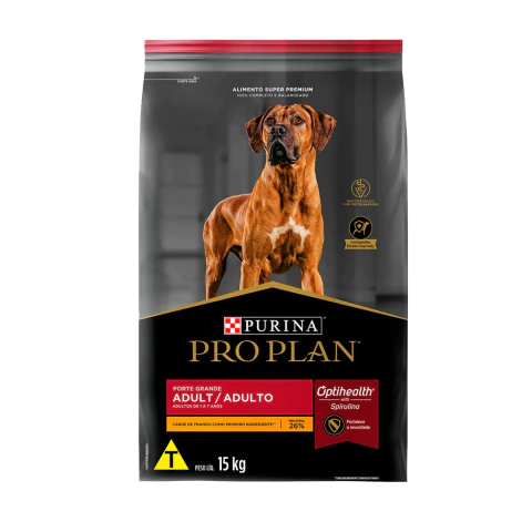 Ração Nestlé Purina Pro Plan Cães Adulto Raças Grandes 15 Kg