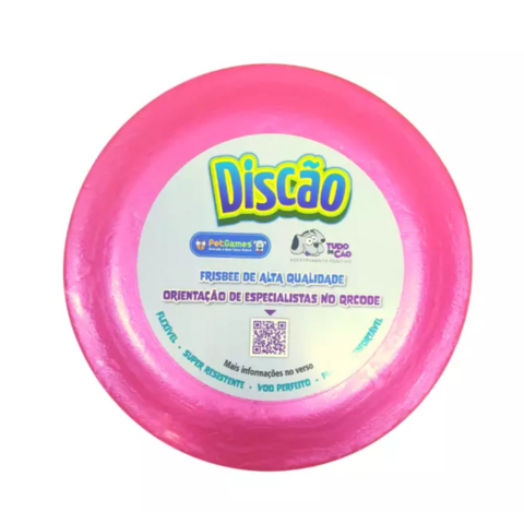Brinquedo DISCÃO-ROSA