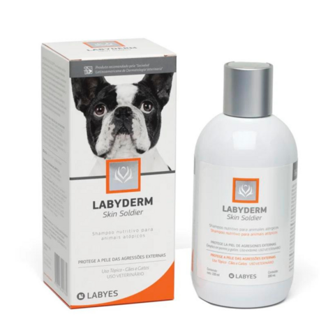 Shampoo Labyes Skin Soldier para Cães e Gatos 220ml