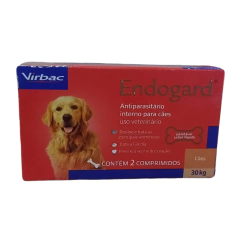 Endogard 30 kg 2 comprimidos