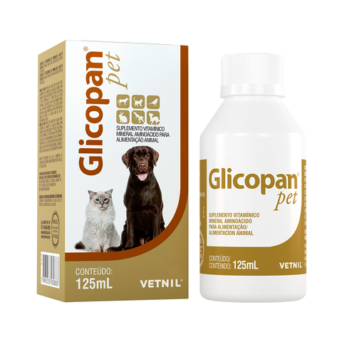 Suplemento Vetnil Glicopan Pet - 125ML