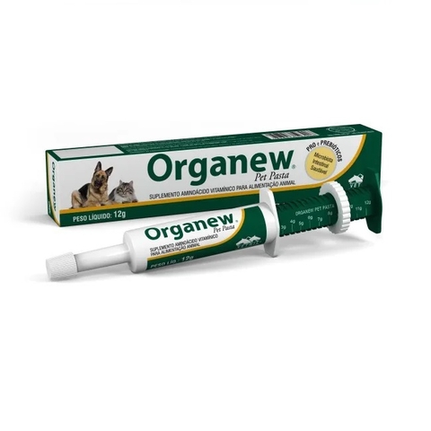 Suplemento Vitamínico Organew Pet Pasta 12g