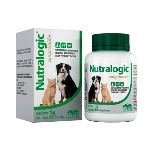 Nutralogic C/ 60 Comp. - Vetnil ( Suplemento Vitamínico)