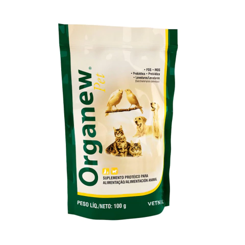 Organew Probiótico 100g Vetnil suplemento
