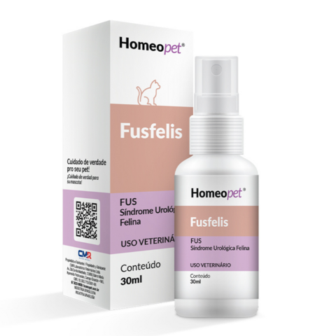 Fusfelis Homeopatia Real H Para Gatos 30ml