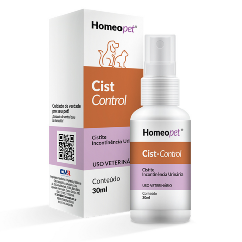 Sistema de terapia real h homeo pet cist control 30ml