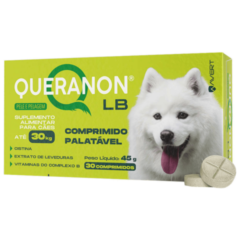 Suplemento Vitminico Queranon Ideal para Cães até 30kg