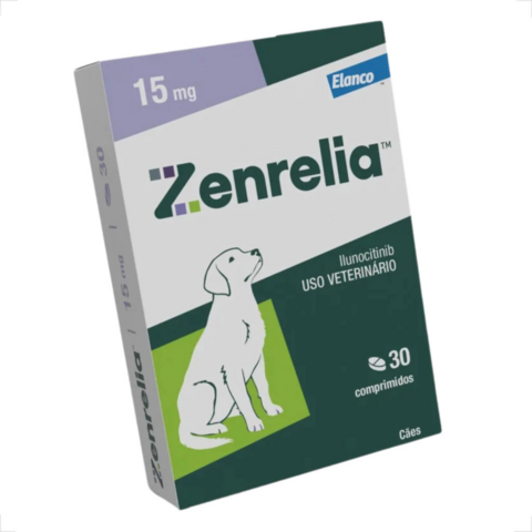 Zenrelia 15mg Dermatológico Para Cães 30 Comprimidos