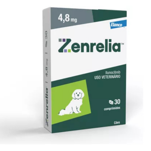 Zenrelia 4,8mg Dermatológico Para Cães 30 Comprimidos