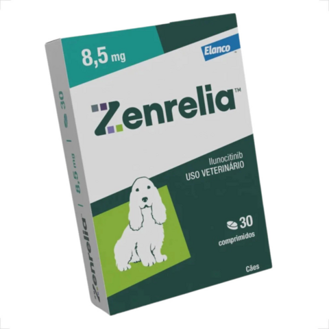 Zenrelia 8,5mg Dermatológico Para Cães 30 Comprimidos