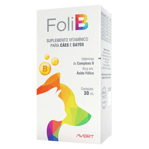 Folib 30Ml Suplemento Vitamínico Para Cães e Gatos
