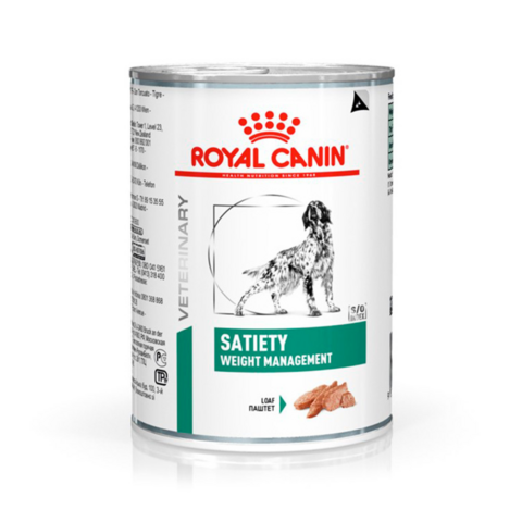 Ração Úmida Royal Canin 410g Satiety Support P/Cães Adultos