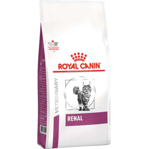 Ração Royal Canin 10Kg Veterinary Renal P/Gatos Adultos