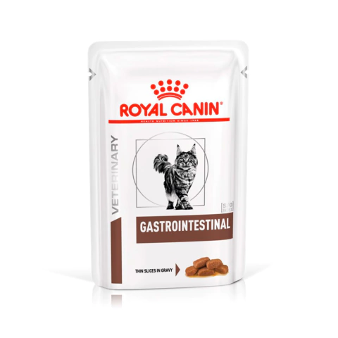 Ração Úmida Royal Canin Sachê 85g Gastro Para Gatos Adultos