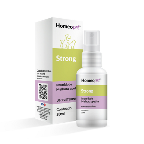Homeopet Strong Sistema de Terapia P/Cães e Gatos 30 Ml