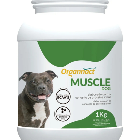 Organnact Muscle Dog Suplemento Vitamínico Para Cães 1 Kg