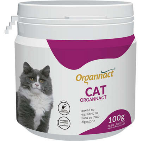 Cat Organnact 100g Probiótico Pra Gatos