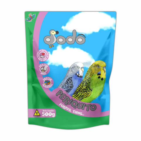 Ração pra Periquitos Pássaro Forte Forpus/Tuins 500g