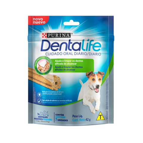 Snacks Purina Dentalife Pra Cães De Raças Pequenas 42g