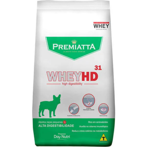 Ração Premiatta Whey HD Cães Adultos Raça Pequena 6Kg