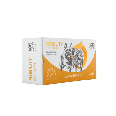 Suplemento Mobility Collagen Pra Cães/Gatos 30 Comprimidos