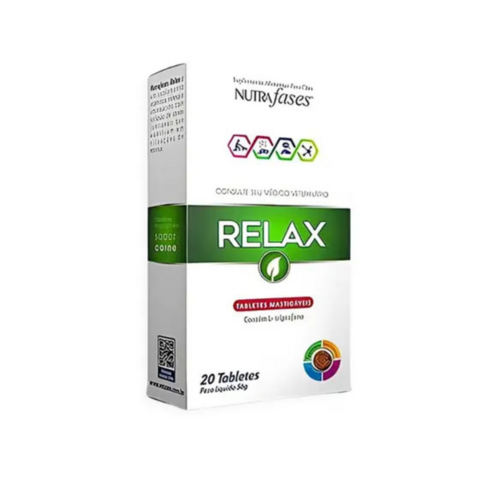 Nutrafases Relax Suplemento Pra Cães 20 Tabletes 56g