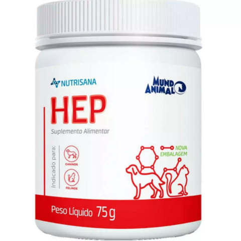 Hep Nutrisana Suplemento Alimentar Pra Cães e Gatos 75g